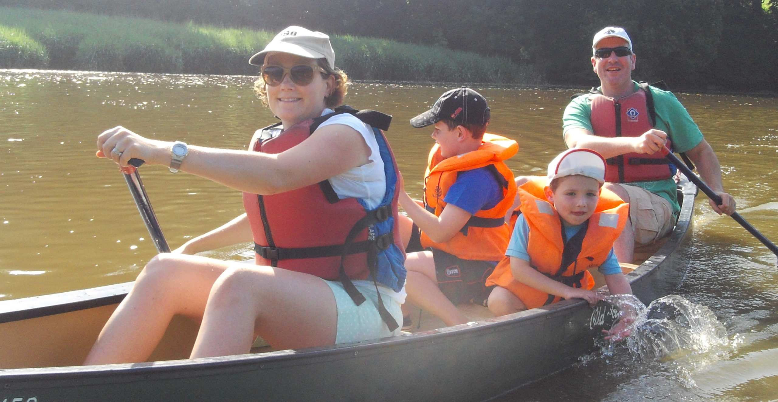 Family trip with Canoe Tamar