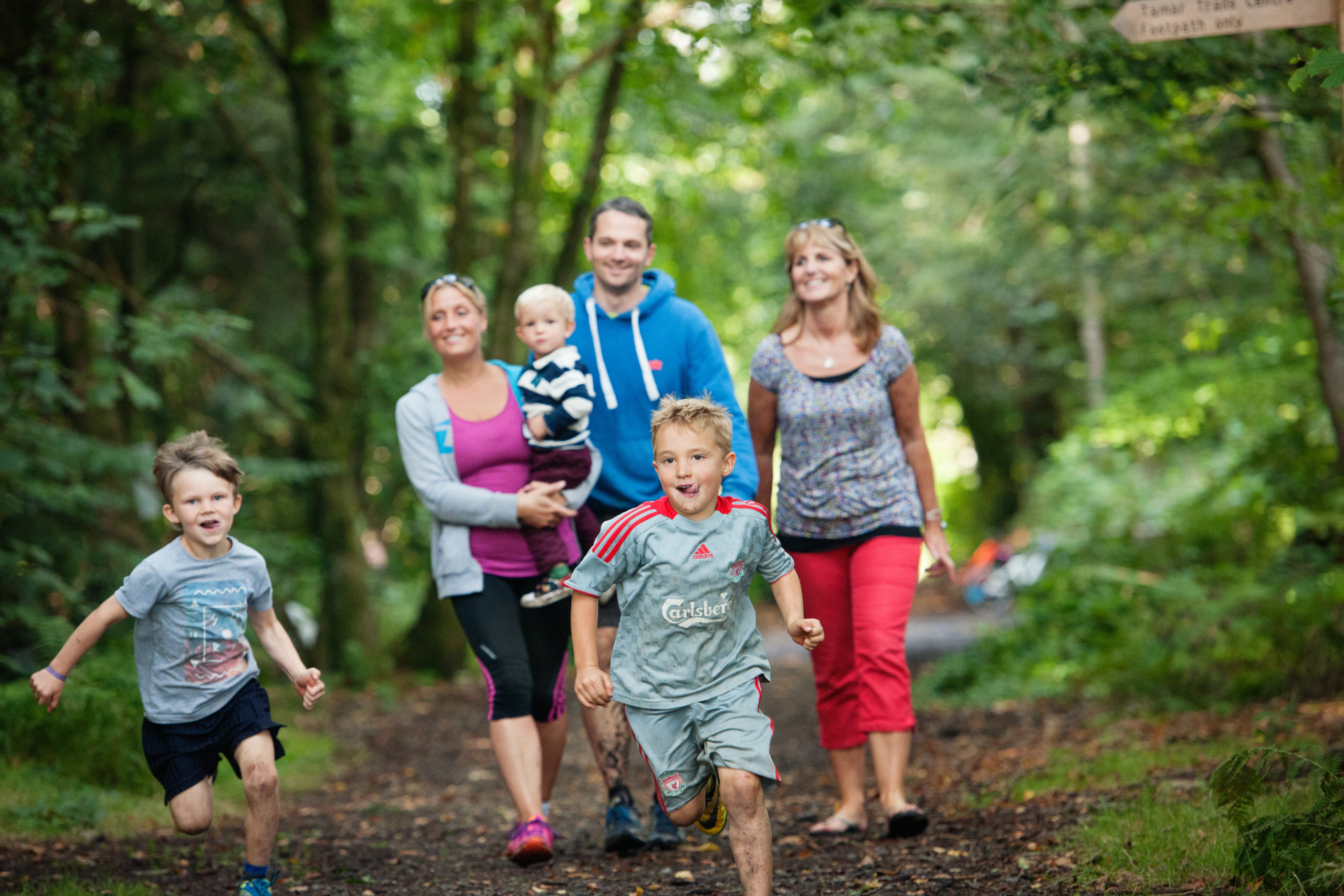 Family activites for free at the Tamar Trails